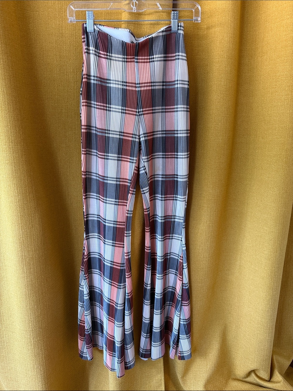 Free People pleated flare pants